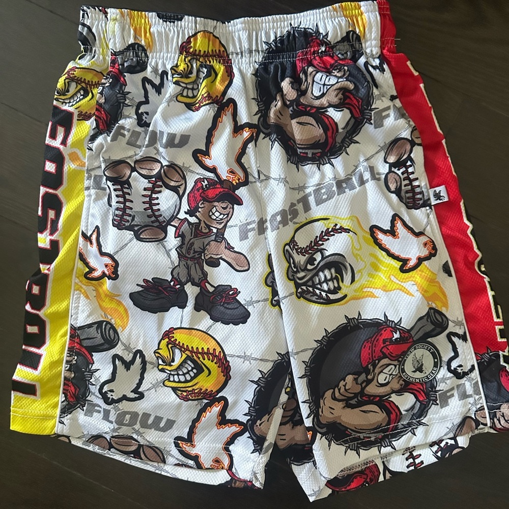 Flow Society Baseball Shorts - Youth L